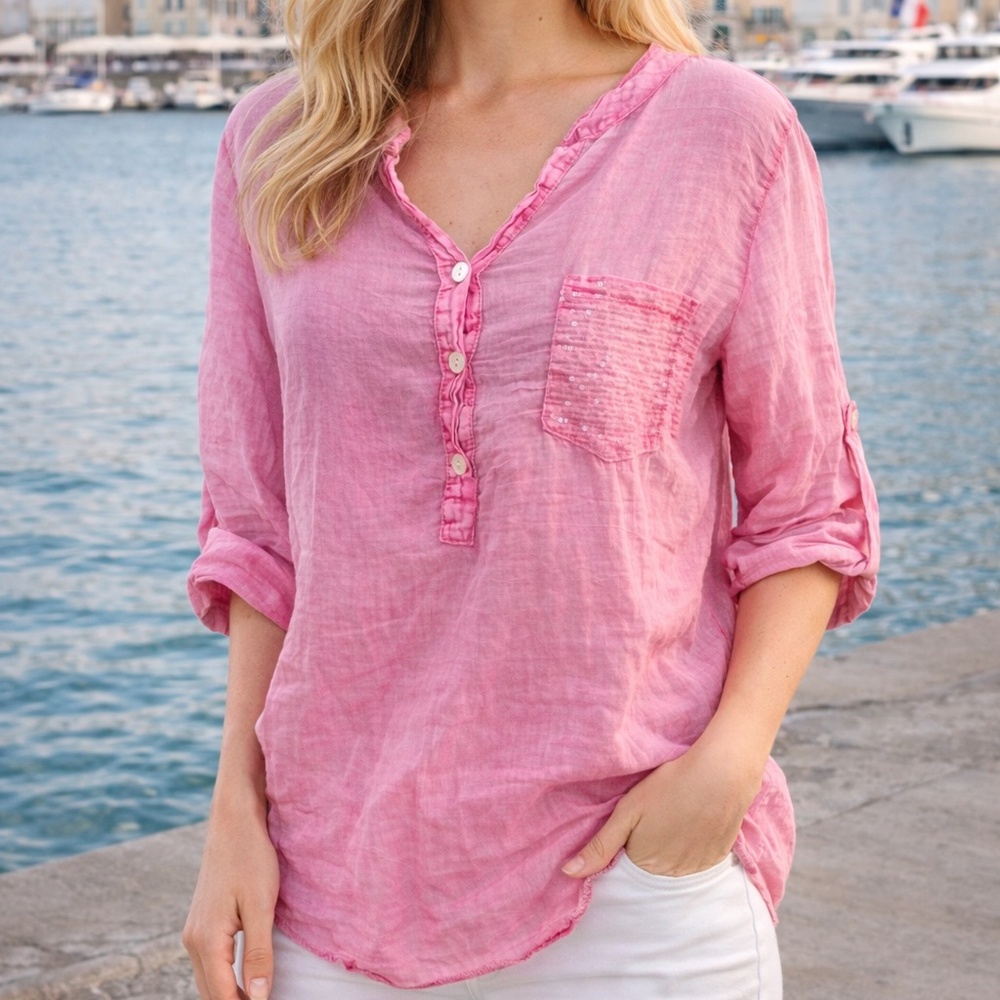 Casual 100% Cotton Top – Size S–M